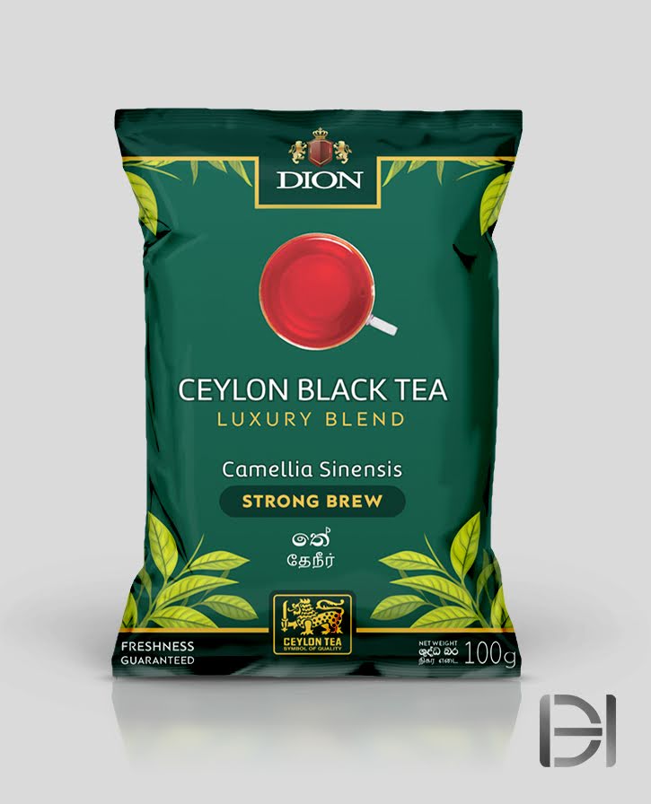 DION Ceylon Black Tea Luxury Blend 100g pack